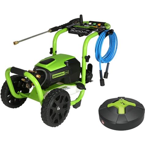 greenworks pro 3000 psi electric pressure washer